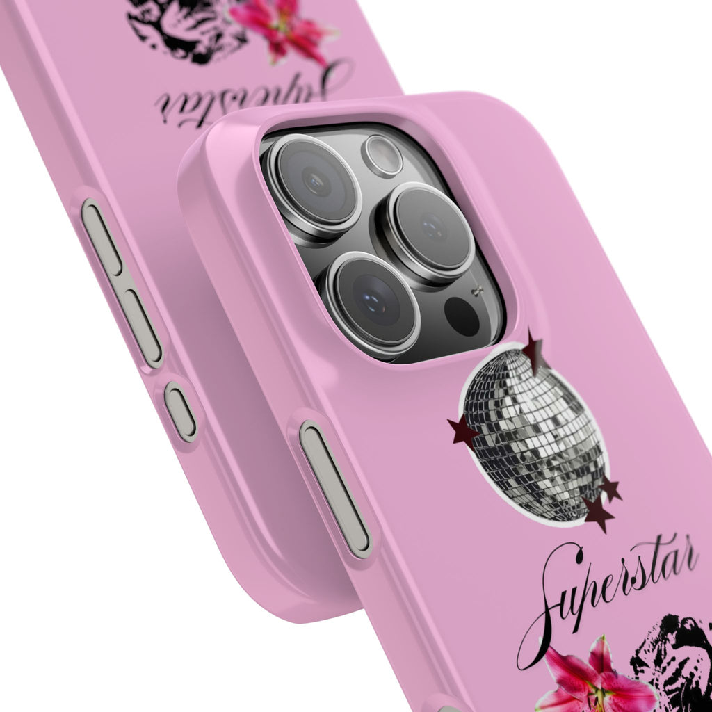 Pink Disco Cheetah "Superstar".
