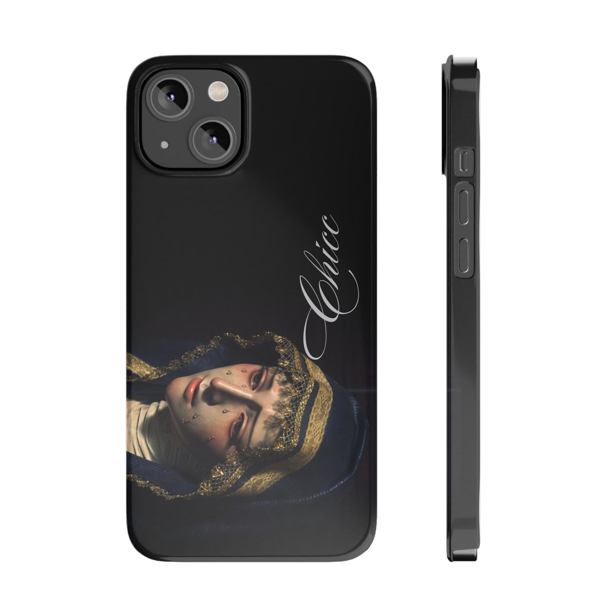 Simplicity Portrait Slim Phone Case — Elegant Vintage Art Cover