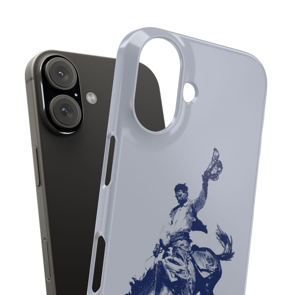 Vintage Rodeo Cowboy Illustration Slim Protective Case
