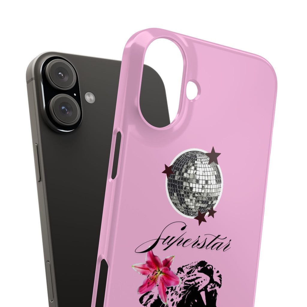 Pink Disco Cheetah "Superstar".