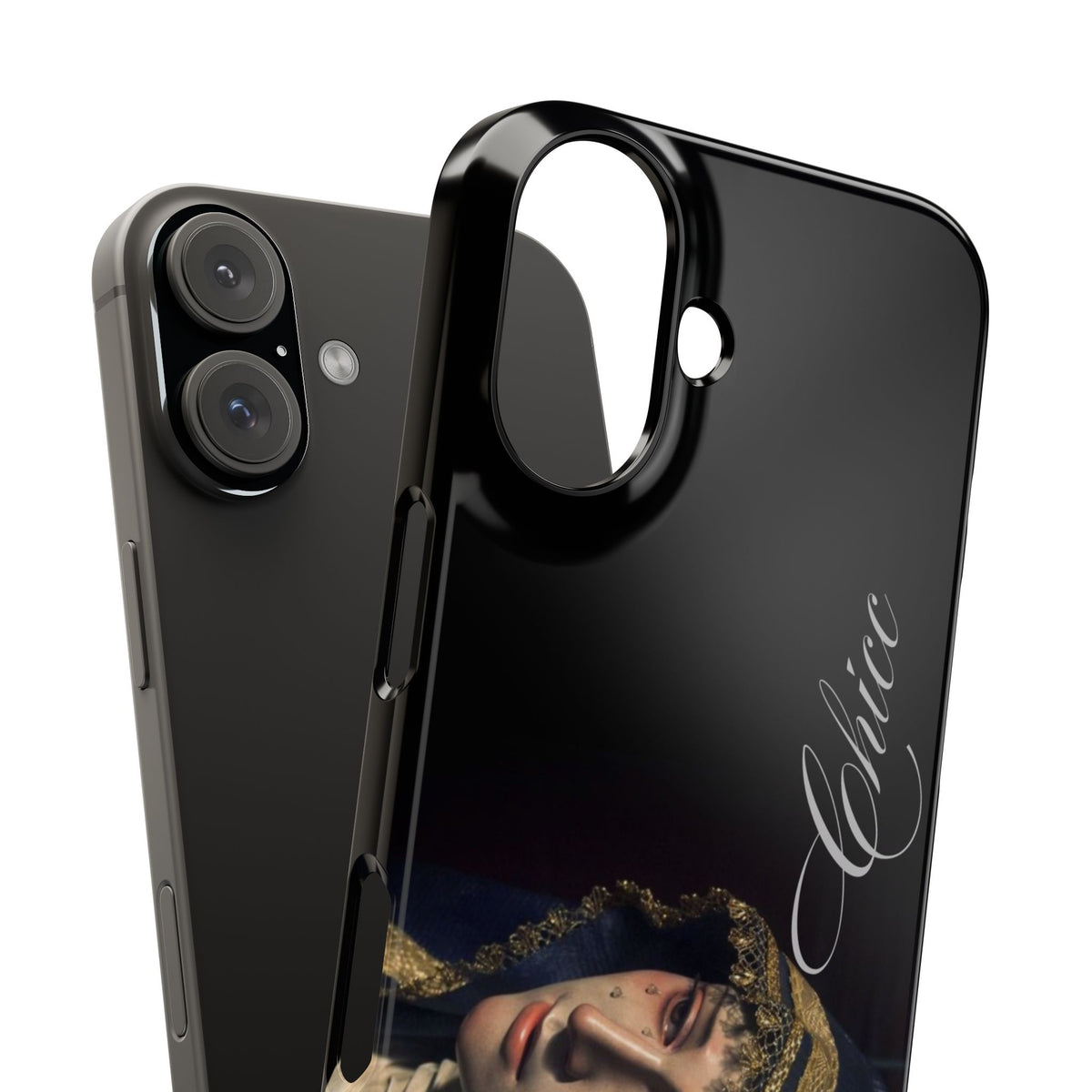 Simplicity Portrait Slim Phone Case — Elegant Vintage Art Cover