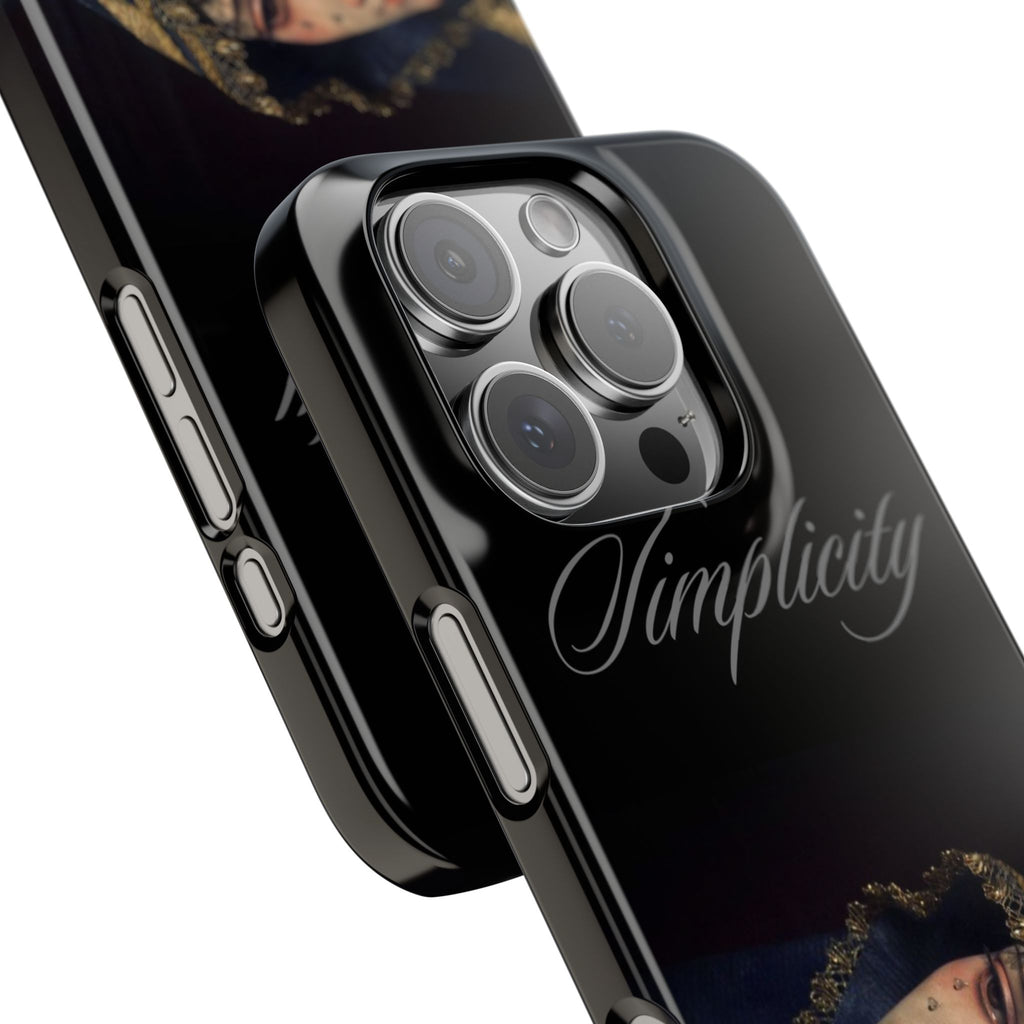Simplicity Portrait Slim Phone Case — Elegant Vintage Art Cover