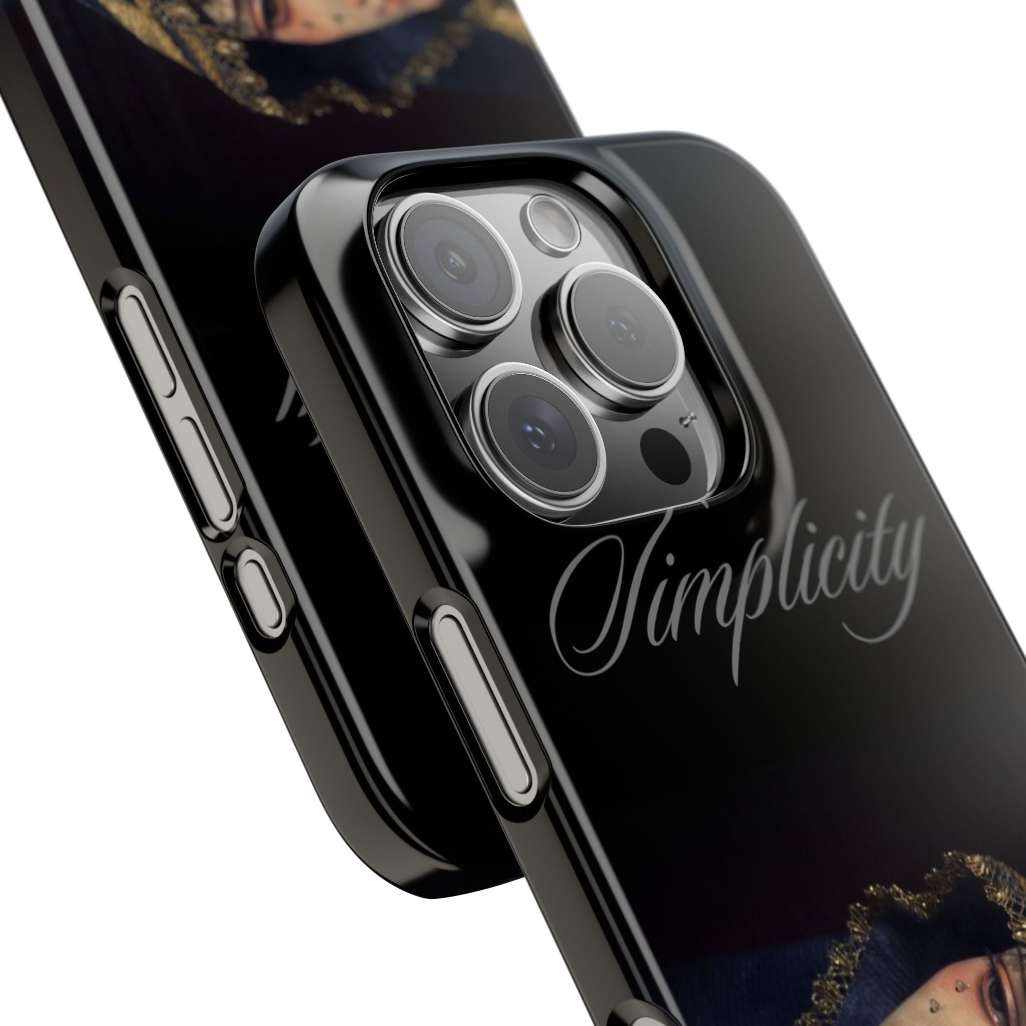 Simplicity Portrait Slim Phone Case — Elegant Vintage Art Cover