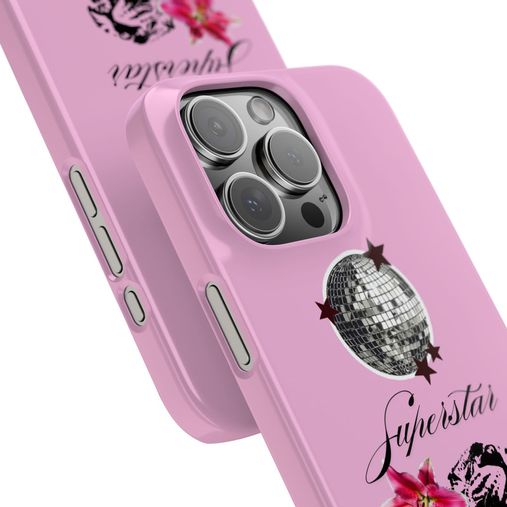 Pink Disco Cheetah "Superstar".