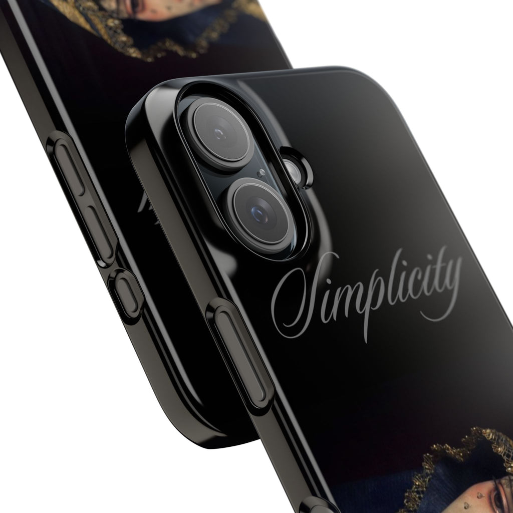 Simplicity Portrait Slim Phone Case — Elegant Vintage Art Cover
