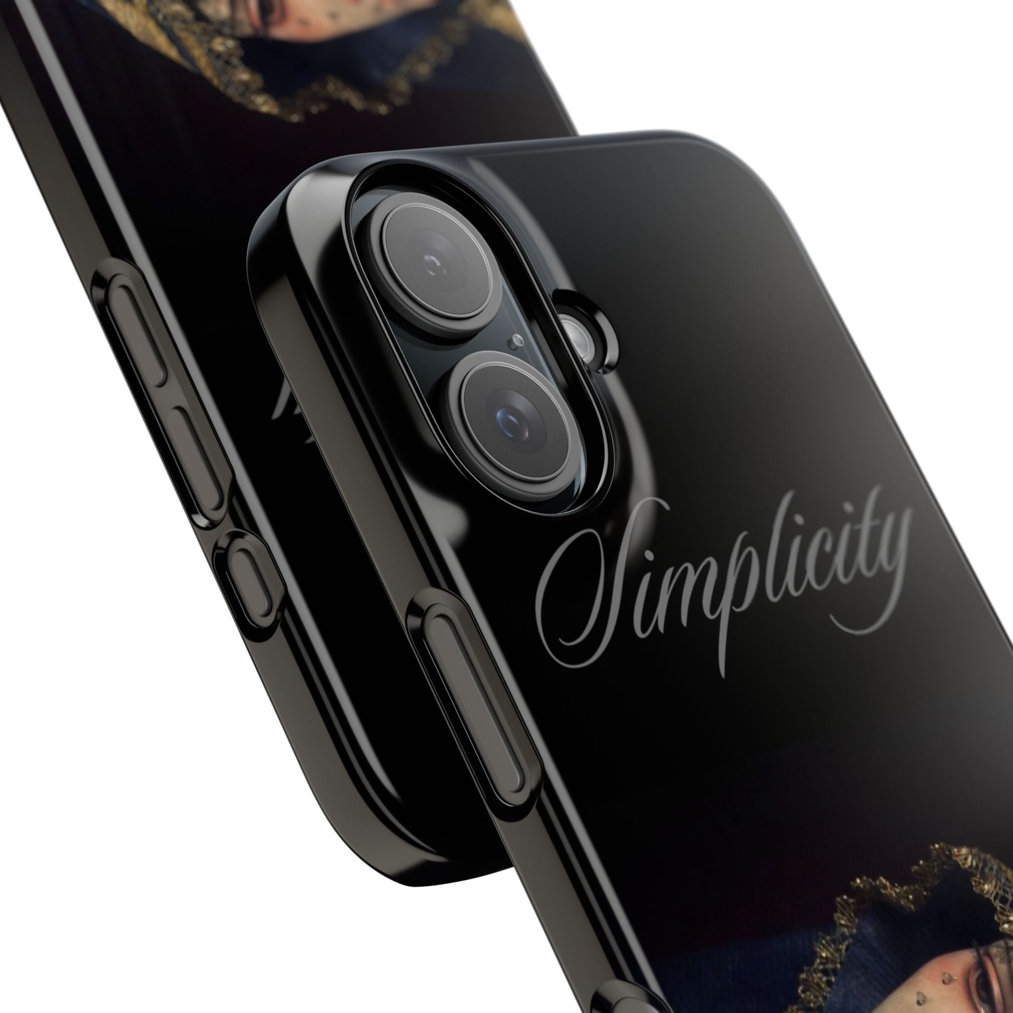 Simplicity Portrait Slim Phone Case — Elegant Vintage Art Cover
