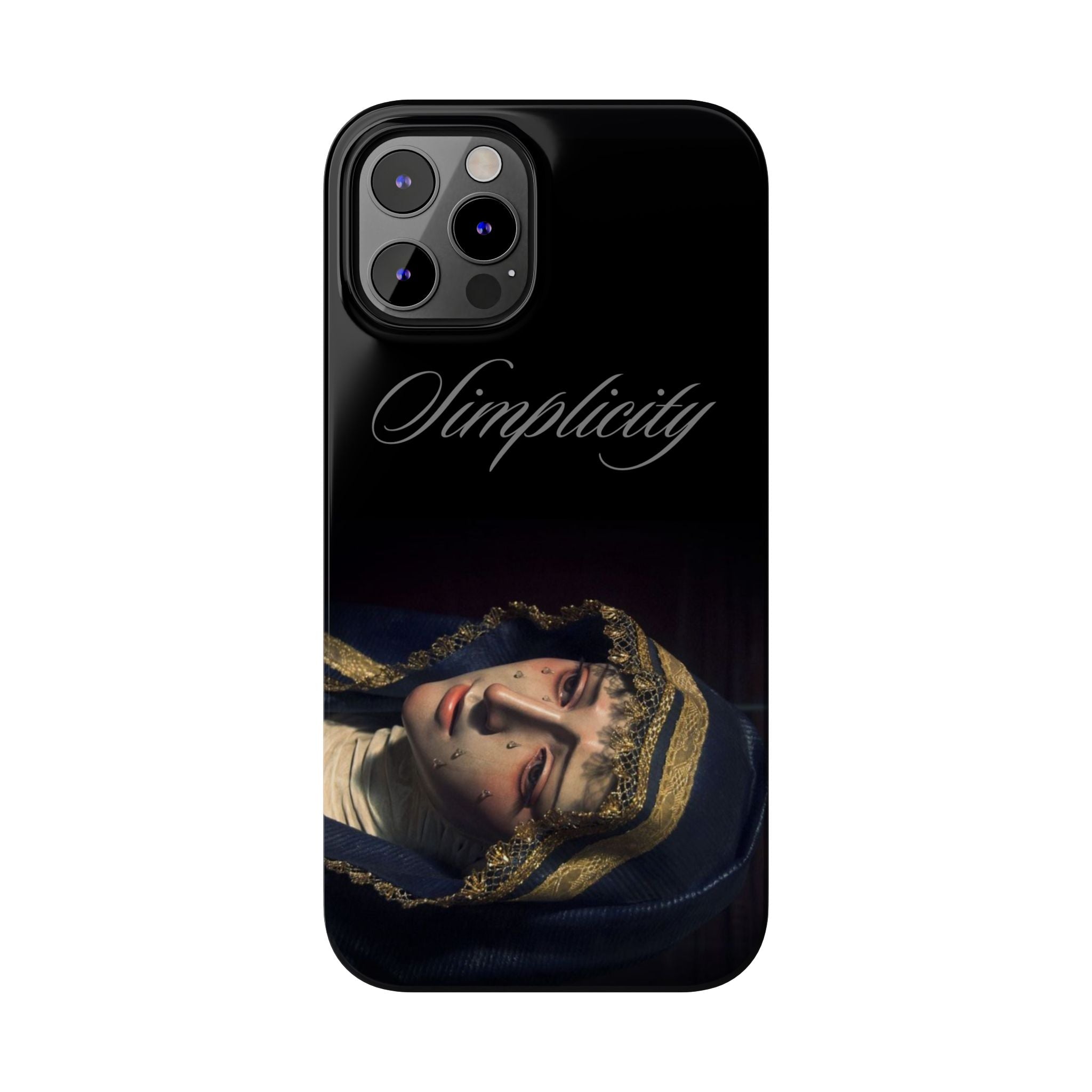 Simplicity Portrait Slim Phone Case — Elegant Vintage Art Cover