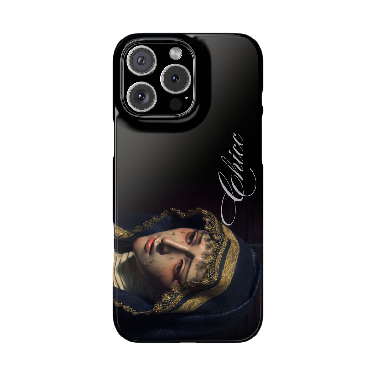 Simplicity Portrait Slim Phone Case — Elegant Vintage Art Cover