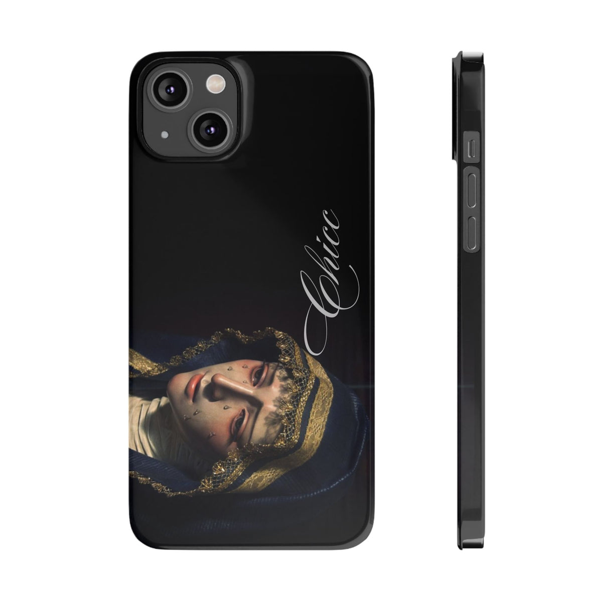 Simplicity Portrait Slim Phone Case — Elegant Vintage Art Cover