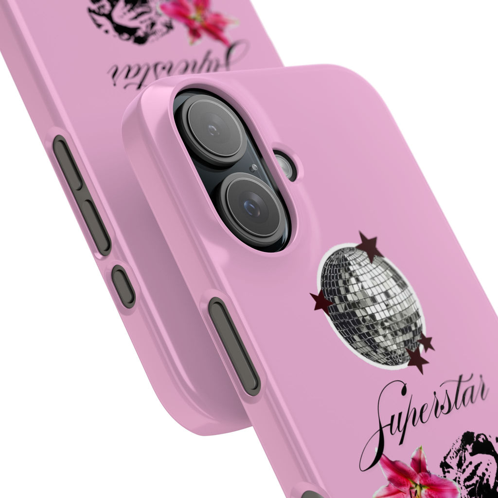 Pink Disco Cheetah "Superstar".