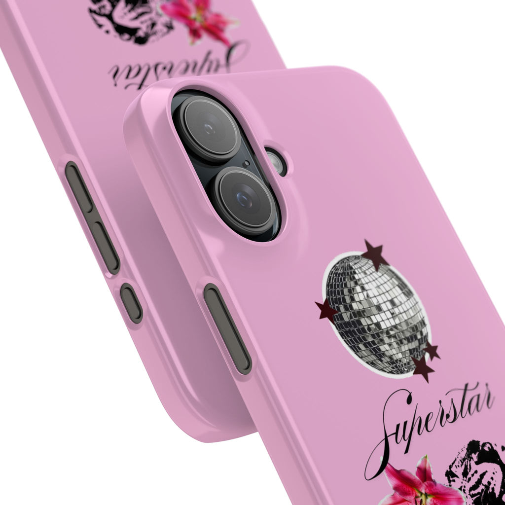 Pink Disco Cheetah "Superstar".