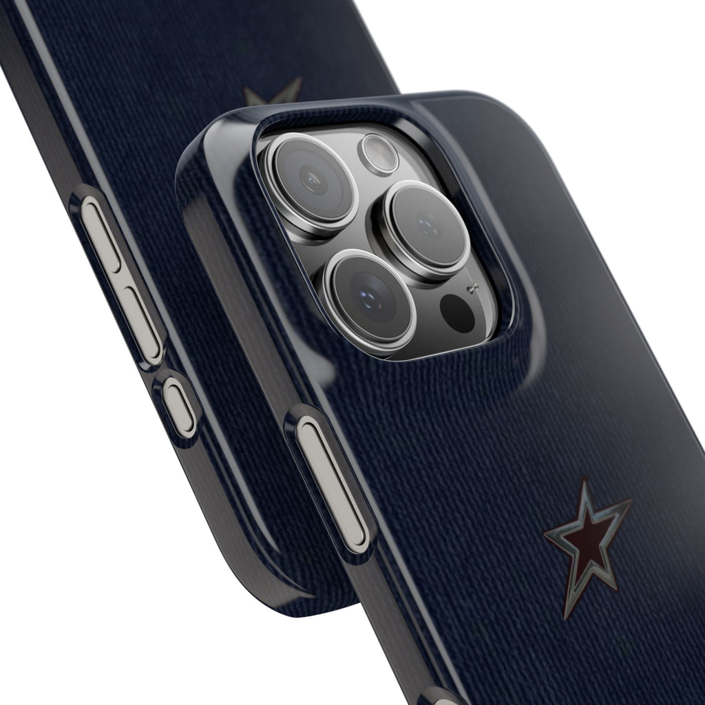 Navy Star Accent with Red 777 Monogram