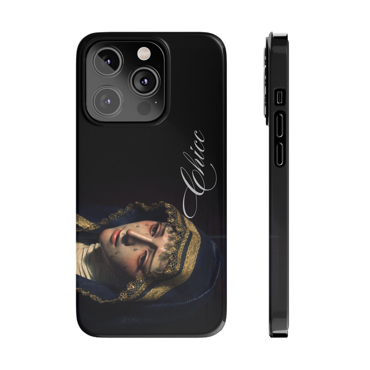 Simplicity Portrait Slim Phone Case — Elegant Vintage Art Cover