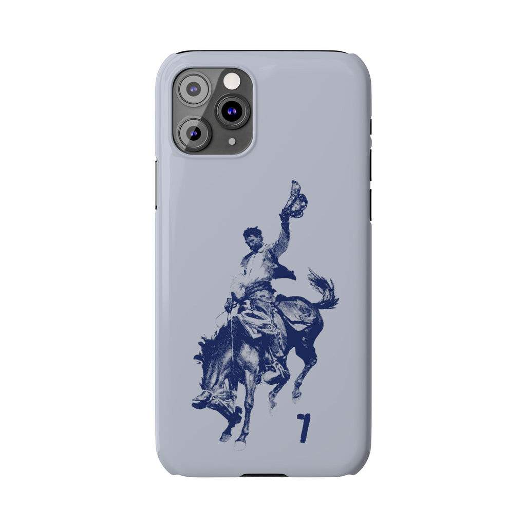 Vintage Rodeo Cowboy Illustration Slim Protective Case