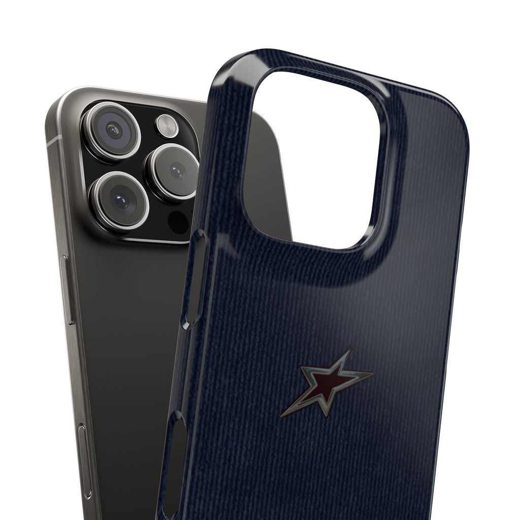 Navy Star Accent with Red 777 Monogram