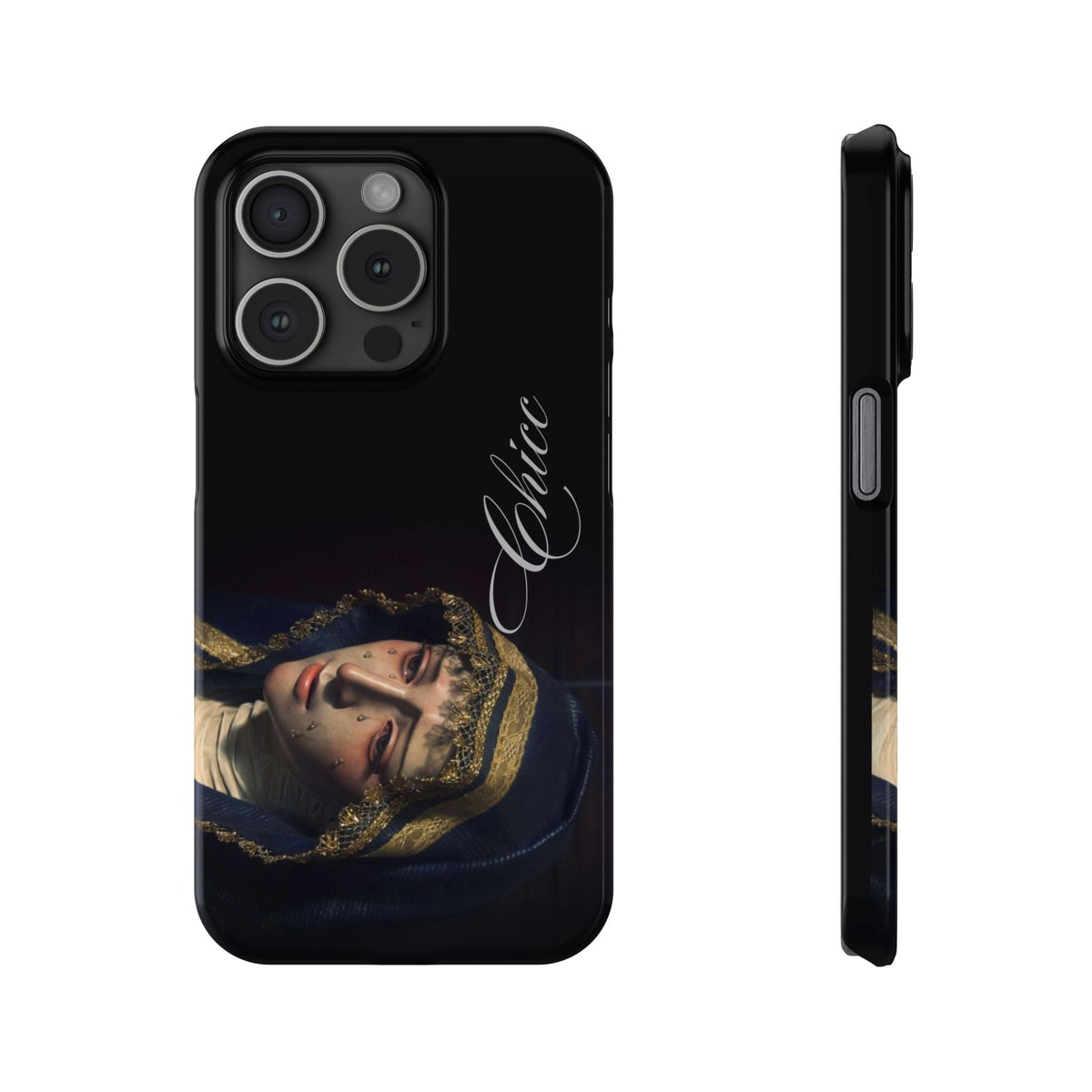 Simplicity Portrait Slim Phone Case — Elegant Vintage Art Cover