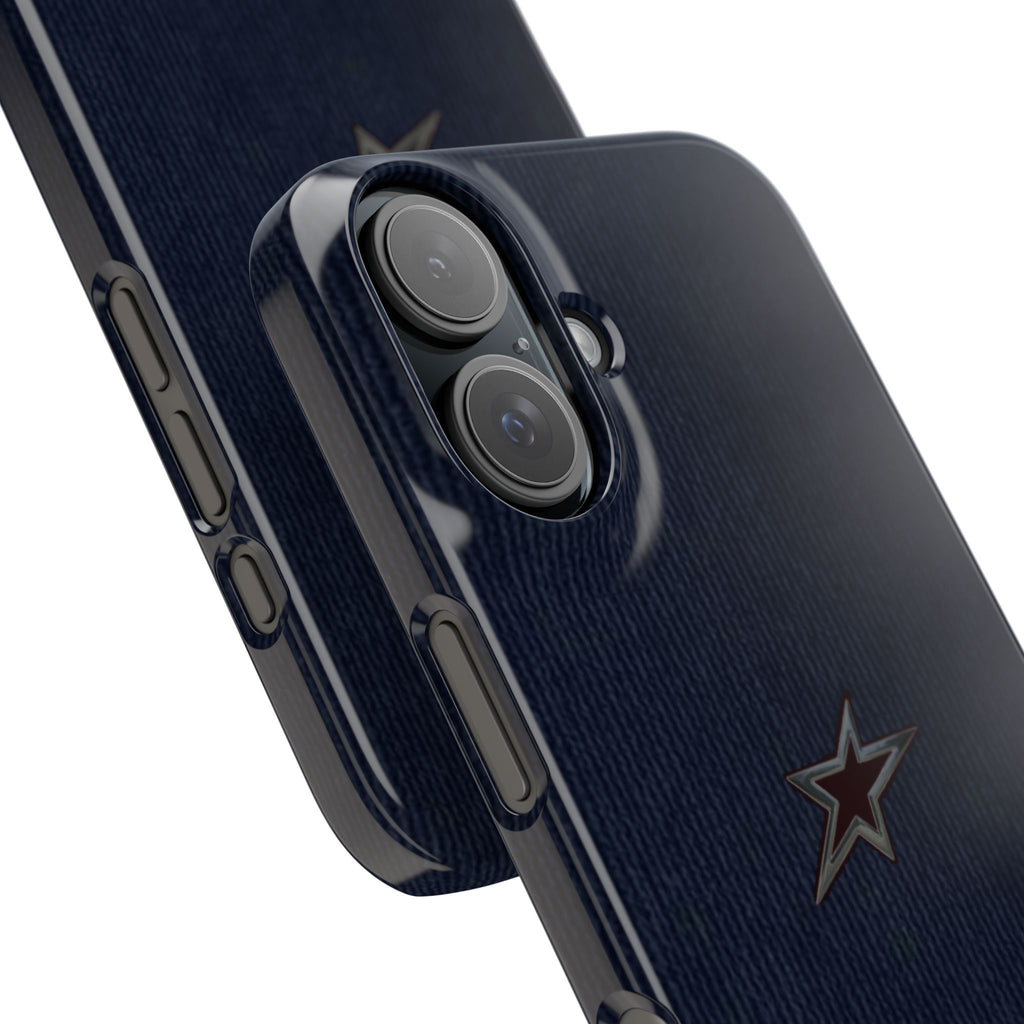 Navy Star Accent with Red 777 Monogram