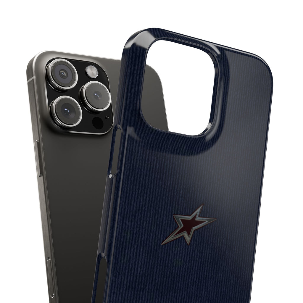 Navy Star Accent with Red 777 Monogram