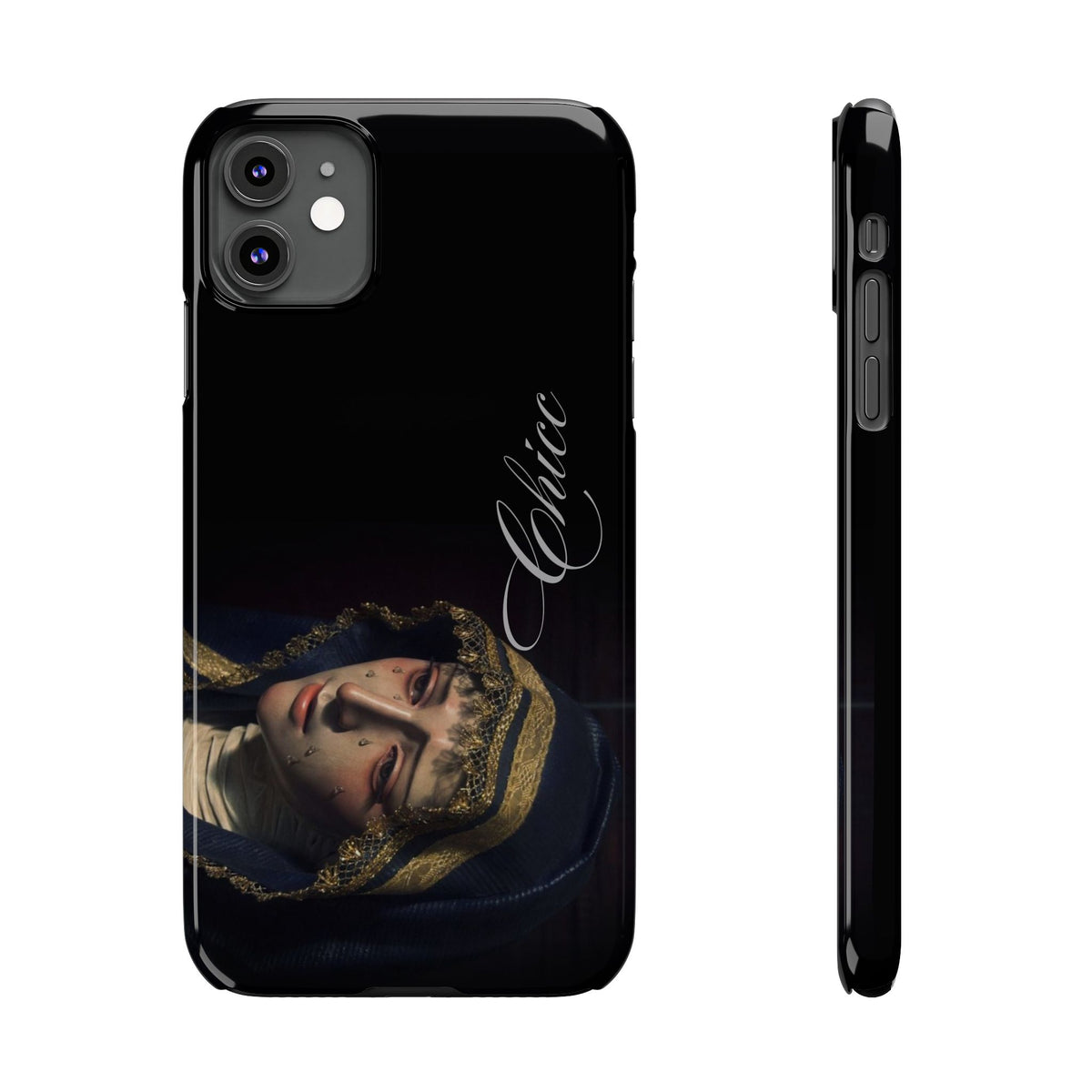 Simplicity Portrait Slim Phone Case — Elegant Vintage Art Cover