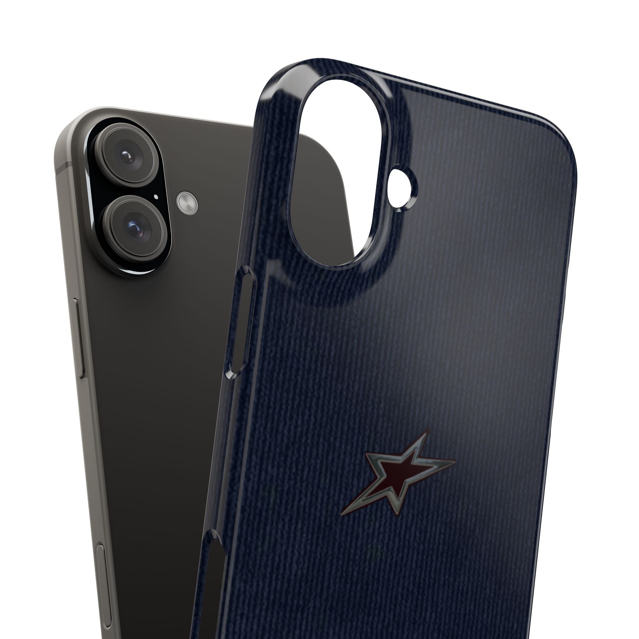 Navy Star Accent with Red 777 Monogram