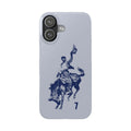 Vintage Rodeo Cowboy Illustration Slim Protective Case