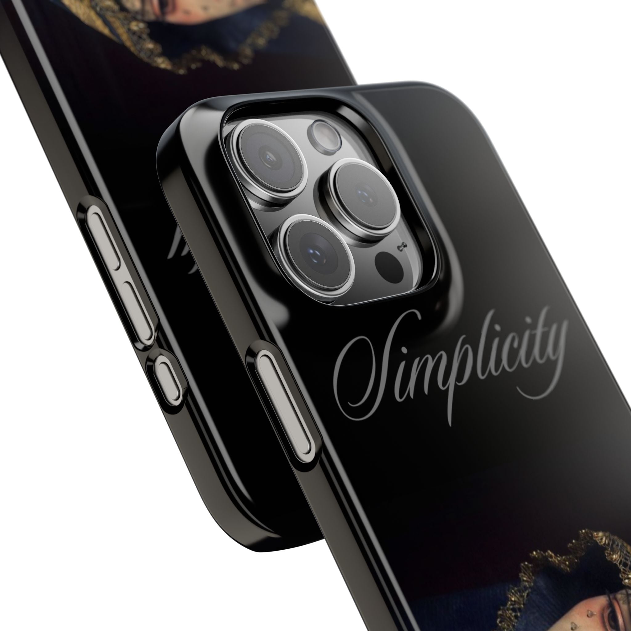 Simplicity Portrait Slim Phone Case — Elegant Vintage Art Cover