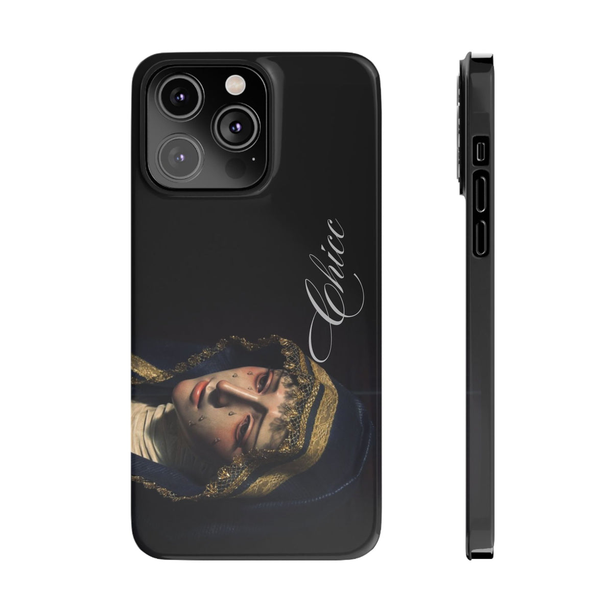 Simplicity Portrait Slim Phone Case — Elegant Vintage Art Cover