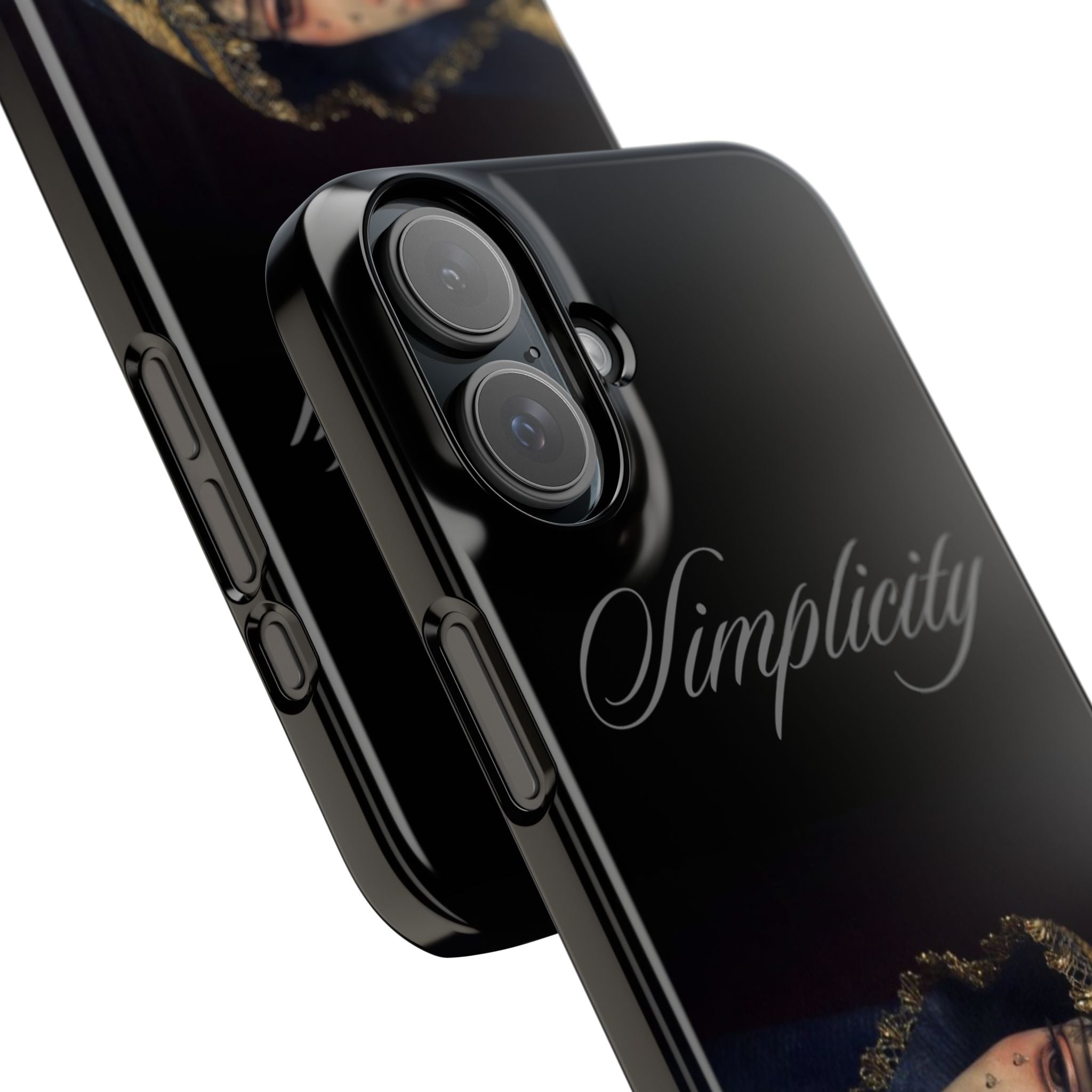 Simplicity Portrait Slim Phone Case — Elegant Vintage Art Cover