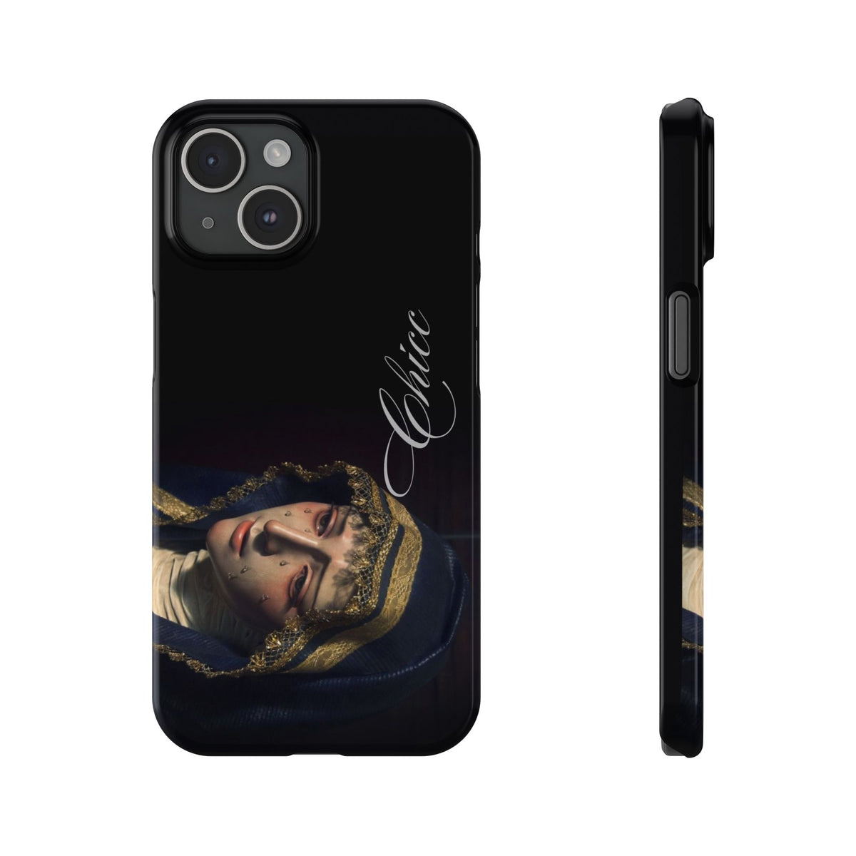 Simplicity Portrait Slim Phone Case — Elegant Vintage Art Cover