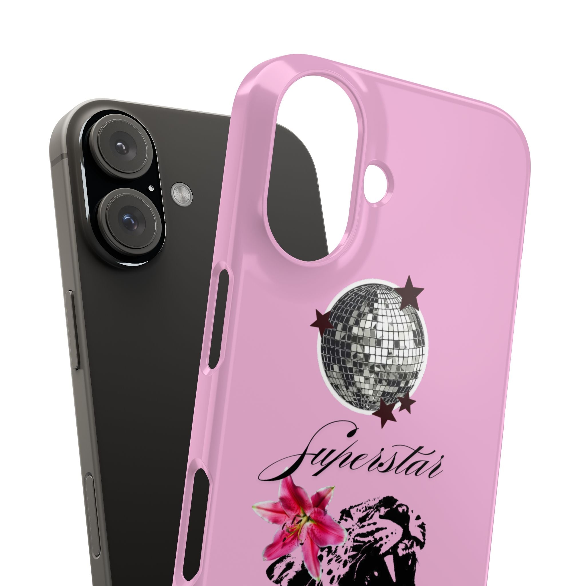 Pink Disco Cheetah "Superstar".