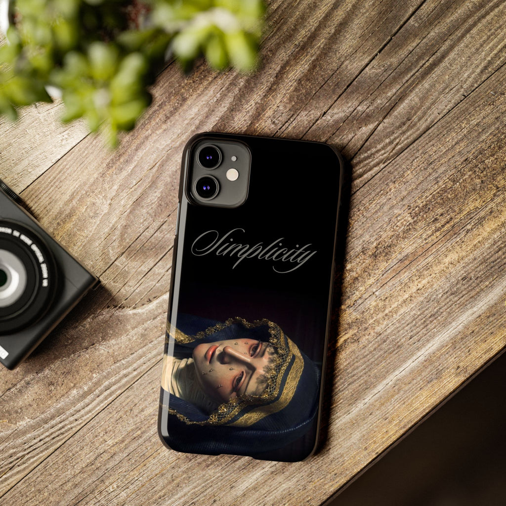 Simplicity Portrait Slim Phone Case — Elegant Vintage Art Cover