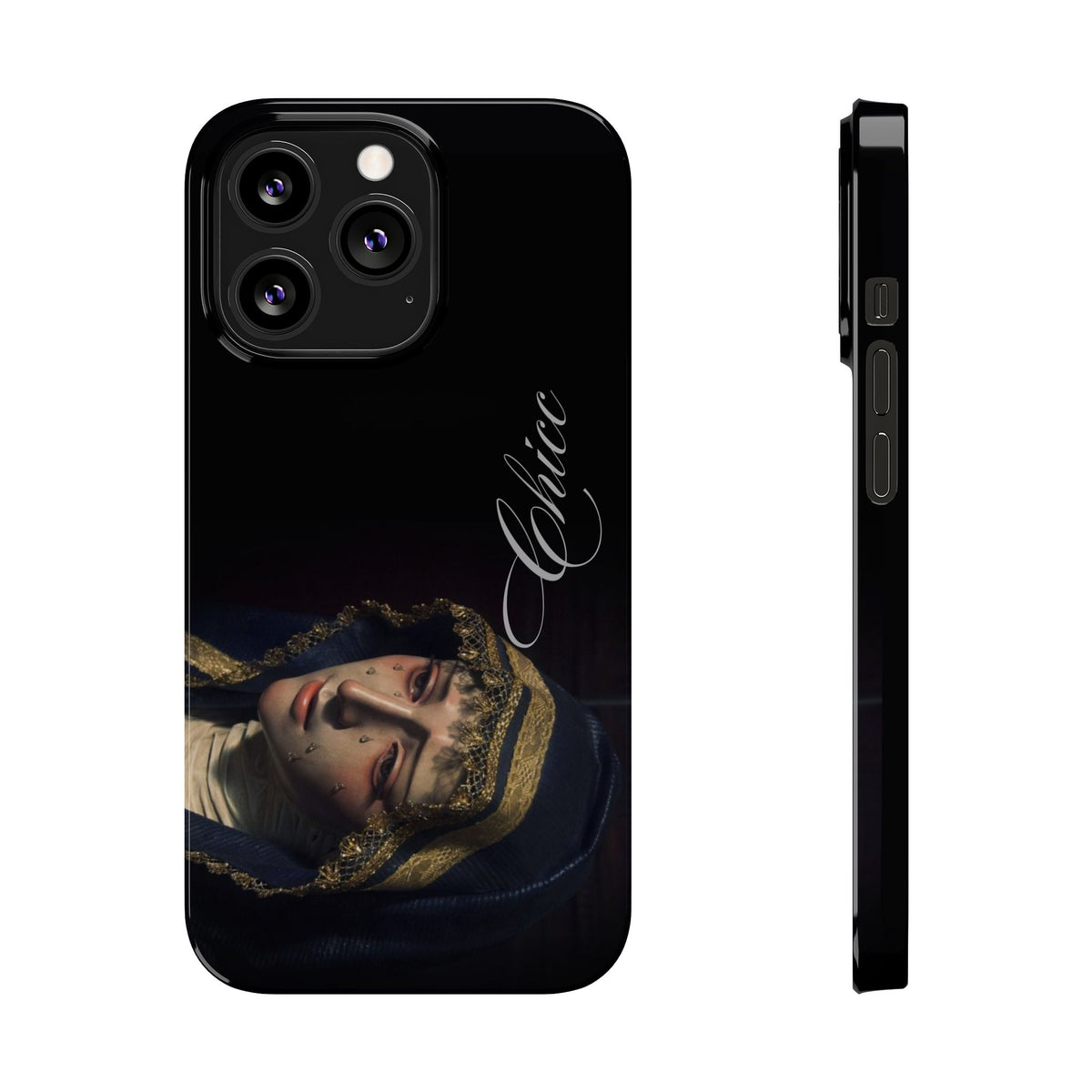 Simplicity Portrait Slim Phone Case — Elegant Vintage Art Cover
